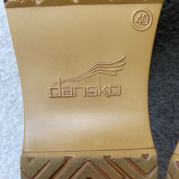 Women's Dansko Clogs - Size 9.5-10 (Size 40) - Picture 4 of 6